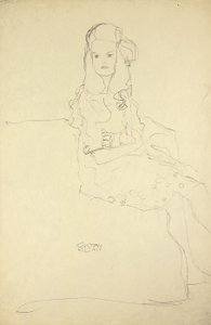 Mada Primavesi, ca 1912 av Gustav Klimt