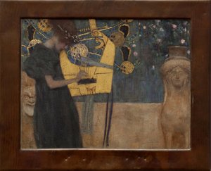 Musik I av Gustav Klimt