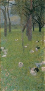 Efter regnet av Gustav Klimt