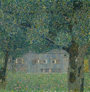 Övre österrikisk bondgård av Gustav Klimt