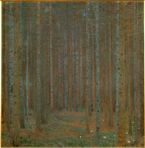 Pineforest av Gustav Klimt