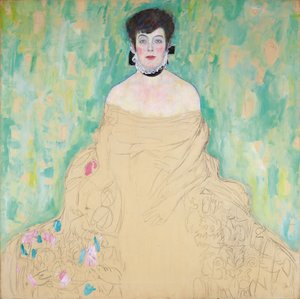 Porträtt av Amalie Zuckerkandl, 1916-1918. av Gustav Klimt