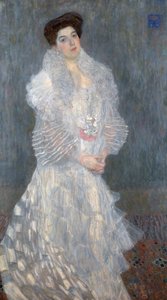 Porträtt av Hermine Gallia (1870-1936) 1904 av Gustav Klimt