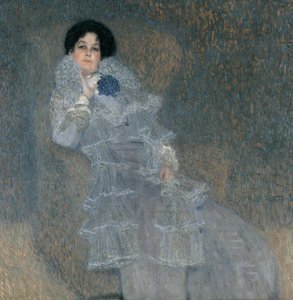 Porträtt av Marie Henneberg av Gustav Klimt