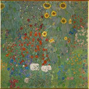 Solrosor av Gustav Klimt