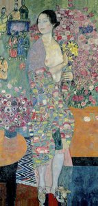 Dansaren, ca 1916-1918 av Gustav Klimt