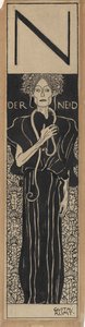 Avunden, 1898. av Gustav Klimt