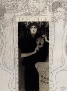 Tragedi, 1897 av Gustav Klimt