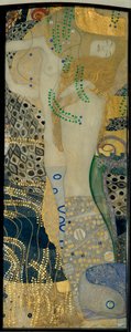 Vattensnokar av Gustav Klimt