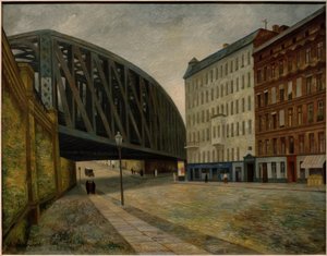 Bron över Ackerstraße Berlin North