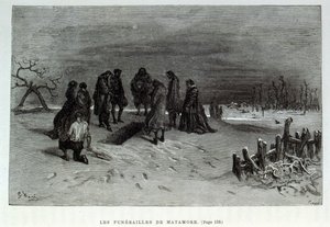Illustration som visar "Captain Fracasse" en karaktär av commedia dell