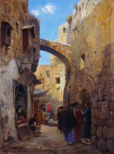 Gatubild i Jerusalem