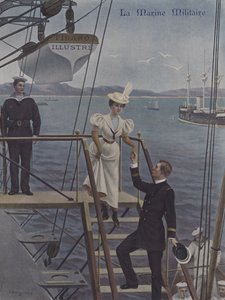 A la Coupee. Omslag till Le Figaro Illustre, mars 1897