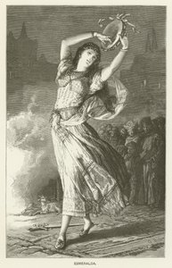 Esmeralda av Gustave Brion