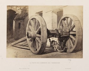 Gustave Brion - Dörren till värdshuset Thénardier av Gustave Brion