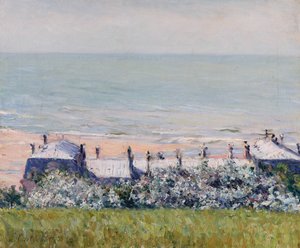 Taken på Hôtel des Roches Noires, Trouville av Gustave Caillebotte