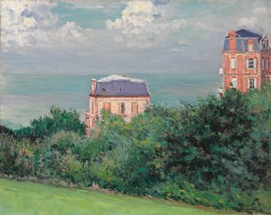 Villor i Villers-sur-Mer, 1880 av Gustave Caillebotte
