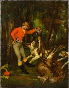 Efter jakten av Gustave Courbet