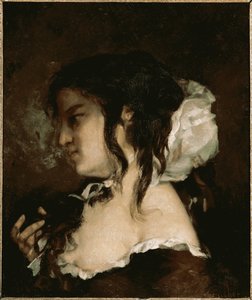 Reflexionen av Gustave Courbet