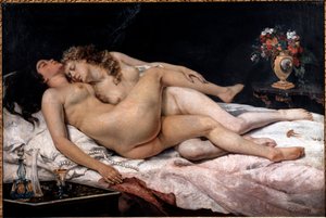 Sleep eller Sleeper av Gustave Courbet