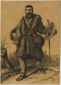 Aposteln Jean Journet av Gustave Courbet