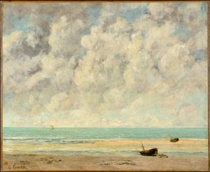 Det lugna havet av Gustave Courbet