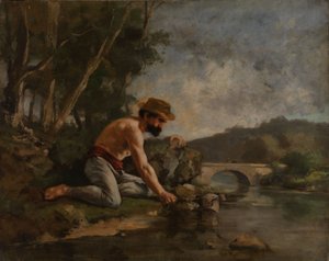 Fiskaren av Gustave Courbet