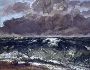 Vågen av Gustave Courbet