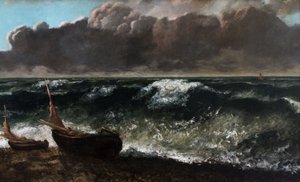The Wave av Gustave Courbet