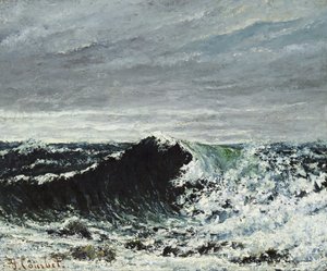 The Wave av Gustave Courbet