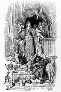 Alcina i sin härlighet av Gustave Dore