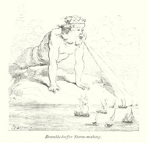 Bramble Buffer Storm Making (gravyr) av Gustave Dore