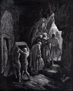 Sarahs begravning av Gustave Dore