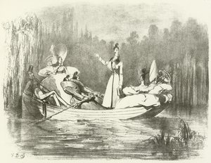 Dandyism Ruralising (gravure) av Gustave Dore