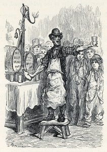 En försäljare av ingefärsöl på 1870-talet av Gustave Dore