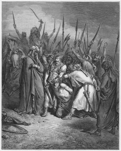 Gustave Dore Bibeln: Agags död av Gustave Dore