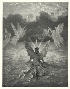 Gustave Dore illustration till Coleridges Rime of the Ancient Mariner (gravyr) av Gustave Dore
