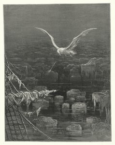 Gustave Dore illustration till Coleridges Rime of the Ancient Mariner (gravyr) av Gustave Dore