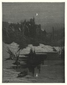 Gustave Dore-illustration till Coleridges Rime of the Ancient Mariner (gravyr) av Gustave Dore