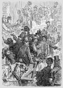 "Hem från Hampton Court Races", 1872. av Gustave Dore
