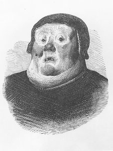 Illustration från "Le Quart Livre des Faicts et Dicts Hérosques du Bon Pantagruel" av François Rabelais, 1552 av Gustave Dore
