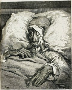 Illustration från romanen Don Quijote, av Miguel de Cervantes, 1863. av Gustave Dore