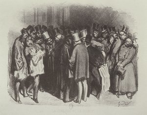 Backstage på börsen av Gustave Dore