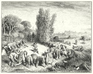 Master Cat eller Puss in Boots; Puss In Boots (gravyr) av Gustave Dore