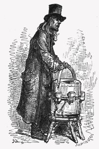 "Lemonadförsäljare", 1872. av Gustave Dore