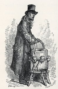 Lemonadförsäljare av Gustave Dore