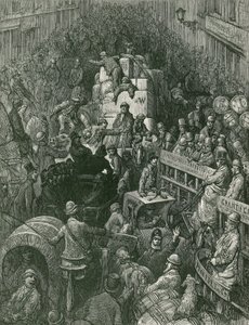 London gatubild av Gustave Dore