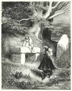 Petau-de "och; åsneskinn av Gustave Dore