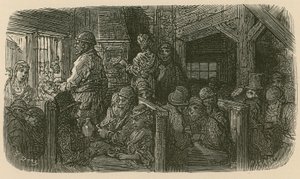 Underkjol Lane kafé av Gustave Dore