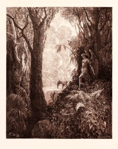 Satan i paradiset av Gustave Dore